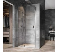 Душевая дверь RAVAK NDOP2-100 блестящий+Транспарент 03OA0C00Z1