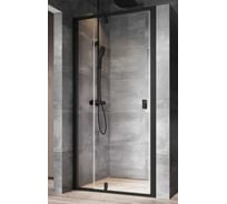 Душевая дверь RAVAK NDOP2-100 черный+Транспарент 03OA0300Z1