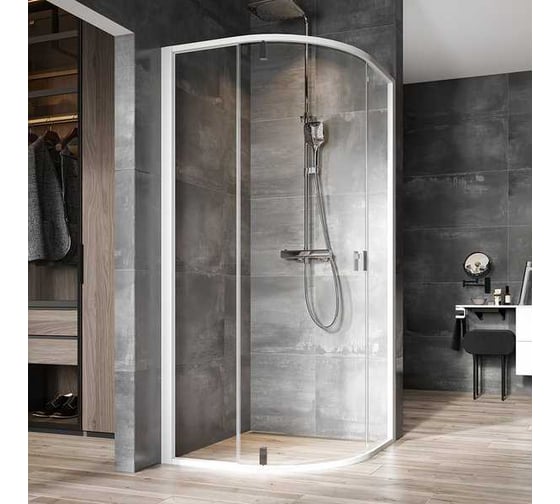 Душевой уголок RAVAK NSKK3-90 белый + Transparent 3O677100Z1