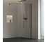 Душевая перегородка RAVAK ST Walk-In Wall AIR 900 черный + транспарент GW9W70300Z1C 1