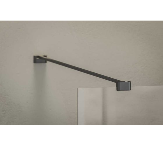 Душевая перегородка RAVAK ST Walk-In Wall AIR 1100 черный + транспарент GW9WD0300Z1C