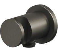 Настенный отвод для душа RAVAK с держателем 706.20GB ГРАФИТ X07P696