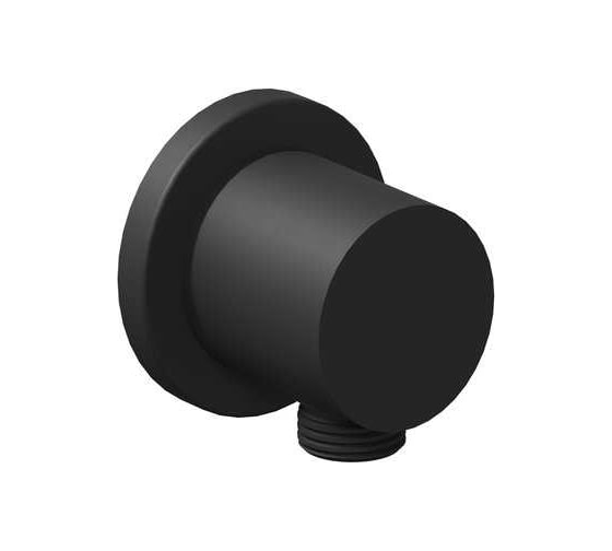 Настенный отвод для душа RAVAK 701.21BLM черный матовый X07P673 1