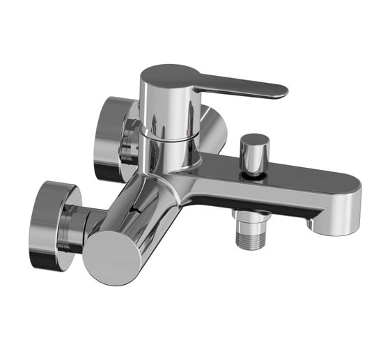 Смеситель для ванны RAVAK PU 022.01/150 мм с переключателем хром X070169