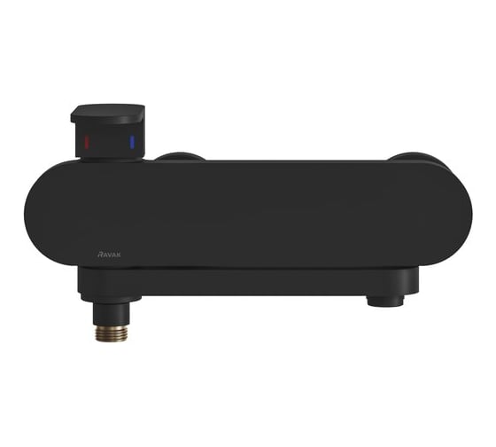 Смеситель для ванны RAVAK CR 022.20BL черный X070431