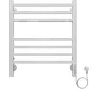Электрический полотенцесушитель Azario ANCONA 500/600, R, белый, 7 квадратных перекладин 00088197