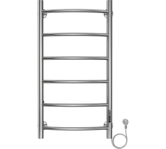 Электрический полотенцесушитель Azario VERONA 400/800, R, 6 перекладин 00088213 1