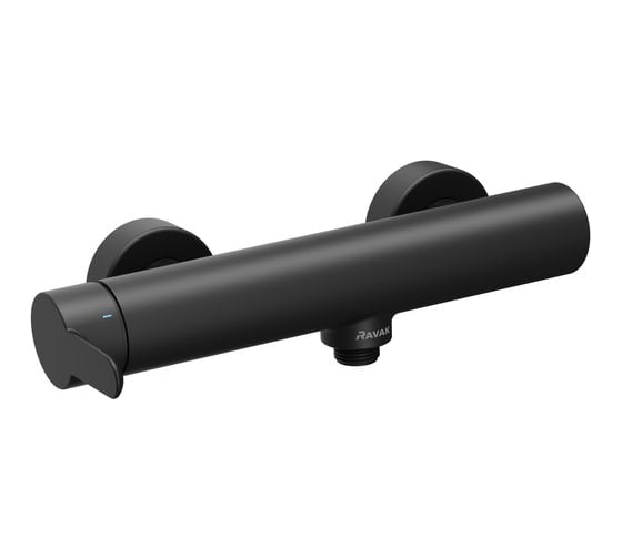 Смеситель для душа RAVAK PU 032.20/150 черный X070187 1