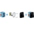 Смеситель настенный без переключателя RAVAK TD F 066.20 для R-box черный X070159 3