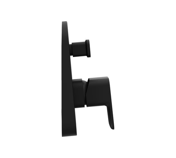 Смеситель настенный с переключателем RAVAK TD F 065.20 для R-box черный X070158