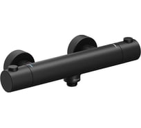 Смеситель настенный термостатический для душа RAVAK без гарнитуры PU 033.20/150 черный X070188