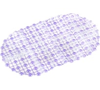 Коврик Рыжий кот ПВХ, для ванной, сиреневый 008620