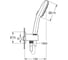 Душевой набор GROHE Tempesta Cube 110 3 режима струи (rain, jet, massage), хром 26910003 00000137222 8