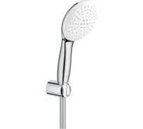 Душевой набор GROHE Tempesta 110 2 режима струи, 5.6 л/мин, шланг 1500 мм, хром (замена 2780310E) 2780330E 00000137223