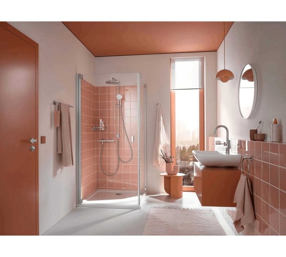 Душевая система наружного монтажа GROHE Tempesta System 250 flex, круглая, макс расход (при 3 бар) 7.9 л/мин, хром (замена арт. 26675000) 26675001 00000139198