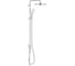 Душевая система наружного монтажа GROHE Tempesta System 250 flex, круглая, макс расход (при 3 бар) 7.9 л/мин, хром (замена арт. 26675000) 26675001 00000139198 1