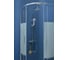 Душевой уголок Aquanet AE10-Q-90x90U-CP Practic 900x900мм, 1/4 R550, хром, полоска, 6 мм 00243615 6