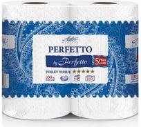 Туалетная бумага ASTER Perfetto by Perfetto 4 рулона, 5 слоев, ароматизированная 8002904003998