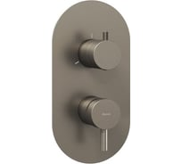 Смеситель скрытого монтажа RAVAK EL 068.20GB.O3 графит (3 вывода) + нужен RB07F.50 (X070235) X070334