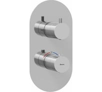 Смеситель скрытого монтажа RAVAK ES 063.00CR.O2 хром (2 вывода) + нужен RB 07C.50 (X070232) X070206