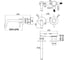 Смеситель для раковины Paffoni SK103ST70 встраиваемый Steel looking STICK 00255703 2