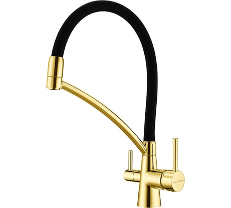 Смеситель для кухни Paulmark SIEGEN золото Si213111-G