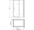Душевой уголок GEMY Sunny Bay S28191CM-A90M 3