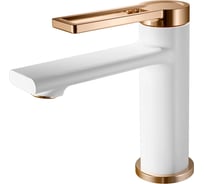 Смеситель для умывальника I-Tech DORADO 10 однорычажный, белый/золото, шпилька I 06 152