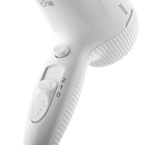 Фен настенный BRAYER 2000, 2 скор, 2 реж нагрева, концентратор, холод, 1,8 м, BR3021
