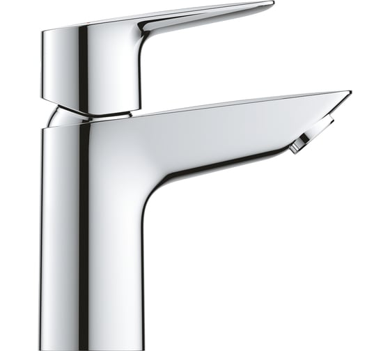 Смеситель для раковины GROHE BauEdge без донного клапана, S-Size, хром 24193001