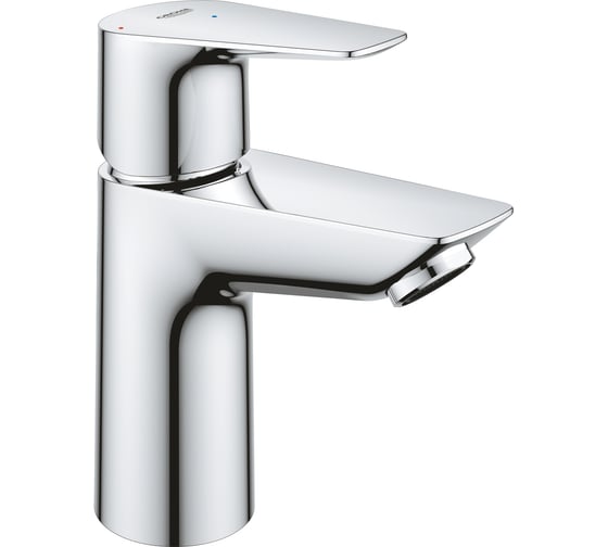 Смеситель для раковины GROHE BauEdge без донного клапана, S-Size, хром 24193001 1