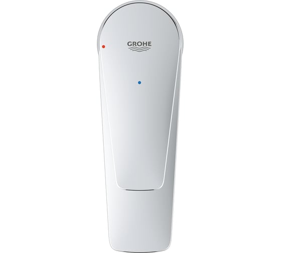 Смеситель для раковины GROHE BauEdge без донного клапана, S-Size, хром 24193001