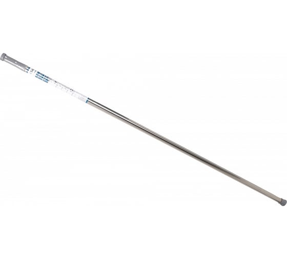 Карниз для ванной Fixsen FX-51-201 раздвижной, 140-260 см, нержавеющая сталь-хром 00048690