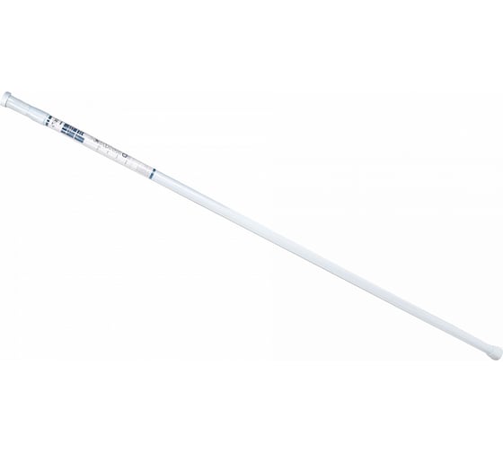 Карниз для ванной Fixsen FX-51-013 раздвижной 140-260 см, алюминий-белый 00048688