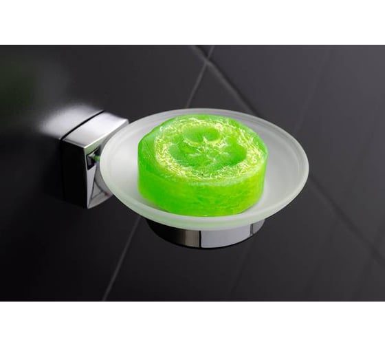 Мыльница Fixsen FX-61308 Kvadro стекло 00038447