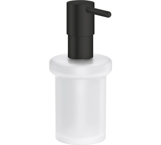 Дозатор жидкого мыла Grohe Essentials, матовый черный 1024702430
