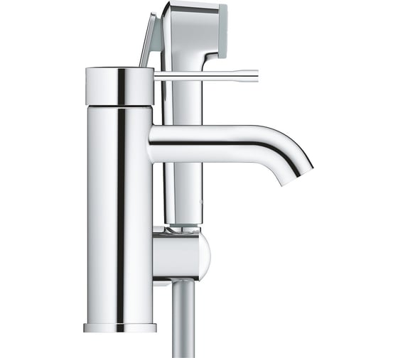 Смеситель для раковины GROHE Essence с гигиеническим душем, S-Size, хром 24189000