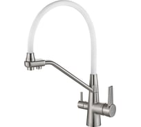 Смеситель для кухонной мойки ZorG Steel Hammer SH 903-8 SATIN