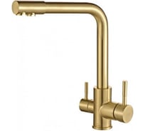 Смеситель для кухонной мойки ZorG Steel Hammer SH 801 INOX BRONZE PVD