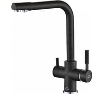 Смеситель для кухонной мойки ZorG Steel Hammer SH 552 BLACK CR