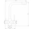 Смеситель для кухонной мойки ZorG Steel Hammer SH 552 BLACK CR 2