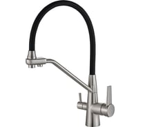 Смеситель для кухонной мойки ZorG Steel Hammer SH 903-6 SATIN
