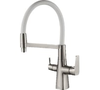 Смеситель для кухонной мойки ZorG Steel Hammer SH 818-8 SATIN