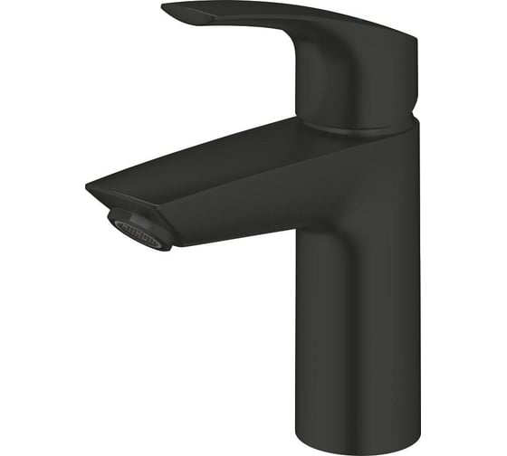 Смеситель для раковины GROHE Eurosmart без донного клапана, S-Size, матовый черный 324672433