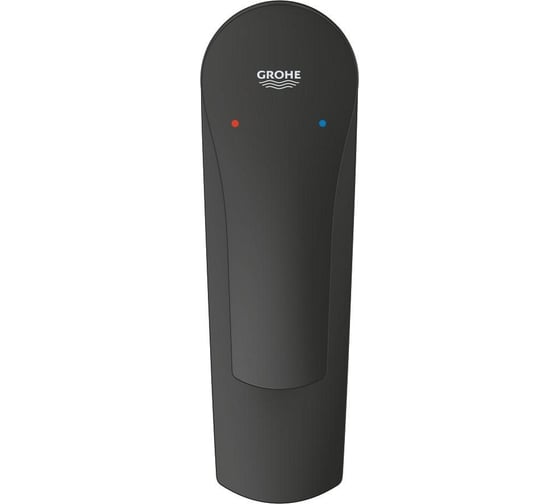 Смеситель для раковины GROHE Eurosmart без донного клапана, S-Size, матовый черный 324672433