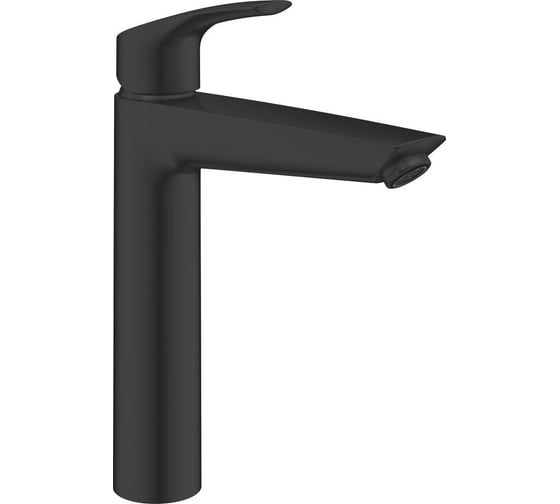Смеситель для раковины GROHE Eurosmart без донного клапана, XL-Size, матовый черный 239712433