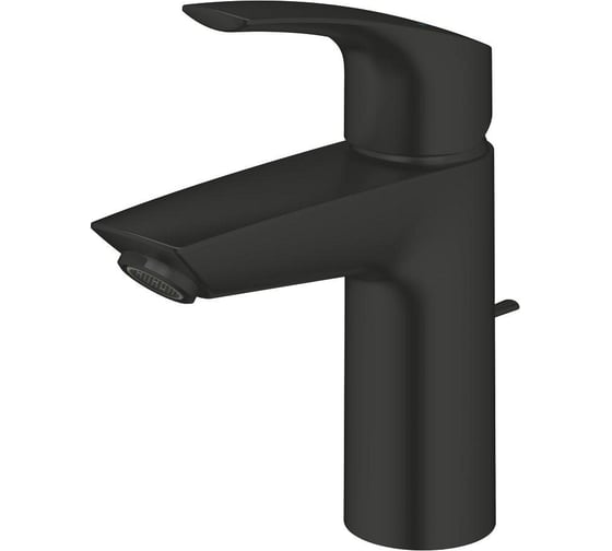 Смеситель для раковины GROHE Eurosmart с донным клапаном, S-Size, матовый черный 332652433