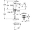 Смеситель для раковины GROHE Start с донным клапаном, M-Size, матовый черный 237462432 4