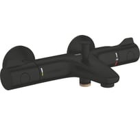Термостат для ванны Grohe Grohtherm 800 внешнего монтажа, матовый черный 1022032430