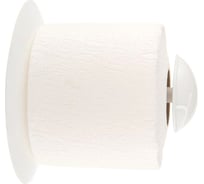 Держатель для туалетной бумаги МУЛЬТИДОМ Есо (снежно-белый). Размер 15,5x15x15 см. АС 34801000